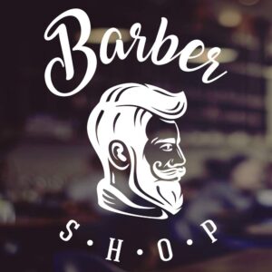 Barbers shop stickers