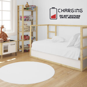 Alternative view of Charging don't disturb Mural Kids Children room