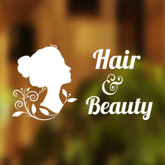 Hair-Beauty-Salon-Shop-Vinyl-Sign-Women-Hairdressers-Window-Lettering-Sticker
