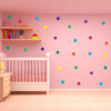 Polka-Dot-Wall-Stickers-Decal-Childs-Kid-Vinyl-Art-home-Decor-spots-Mural-100pcs-263111703033