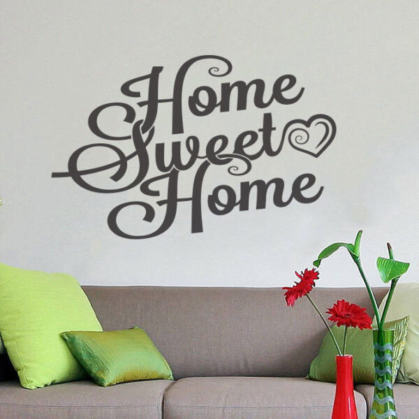 Sweet Home Wall Decor Vinyl Sticker Decal Livingroom Nursery Children